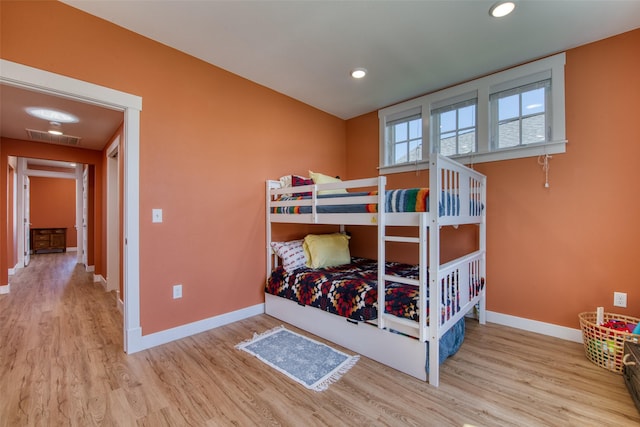 306 Mansion View Loop, Hamilton, MT 59840 - bedroom with wood finished floors, baseboards, and recessed lighting