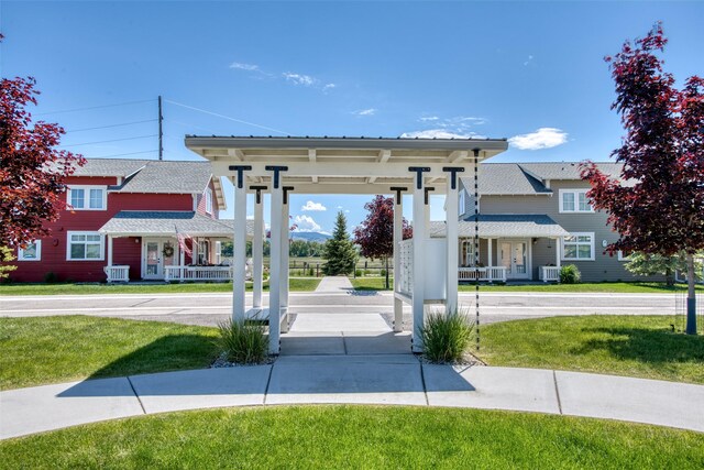 306 Mansion View Loop, Hamilton, MT 59840 - view of home's community featuring a lawn