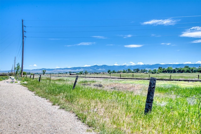 306 Mansion View Loop, Hamilton, MT 59840 - view of yard featuring a view of countryside and a mountain view