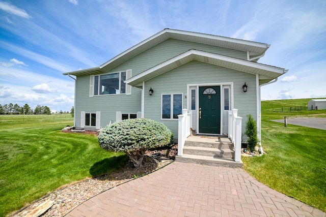 265 Fisher Rd, Great Falls, MT 59405 - view of front of property featuring a front yard