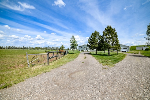 265 Fisher Rd, Great Falls, MT 59405 - view of dirt / gravel driveway with a view of rural / pastoral area