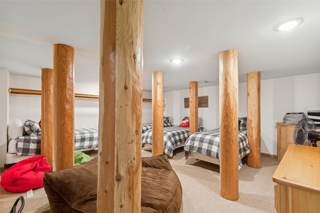 322 Wood Run Dr Unit B, Whitefish, MT 59937 - bedroom featuring carpet floors and recessed lighting