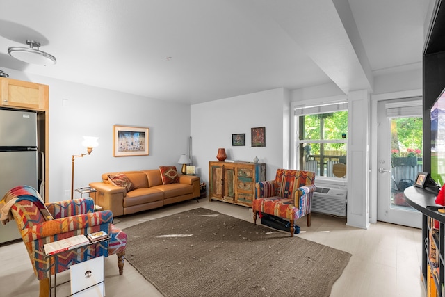 801 N Orange St Unit 108, Missoula, MT 59802 - living room featuring a wall unit AC