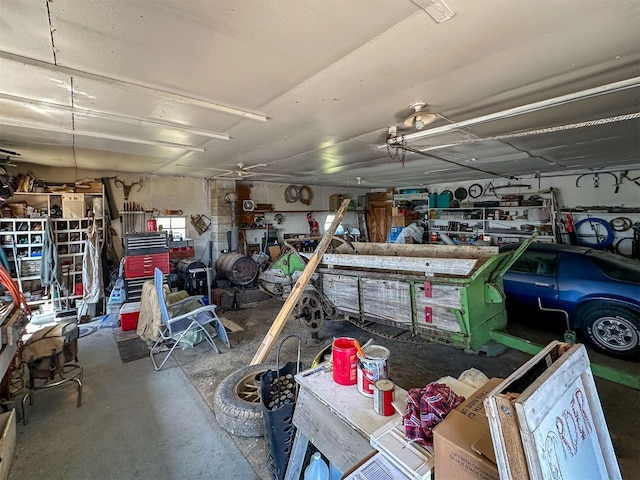 481 24th Rd NE, Dutton, MT 59433 - garage with a workshop area