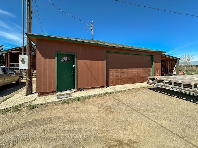 481 24th Rd NE, Dutton, MT 59433 - view of detached garage