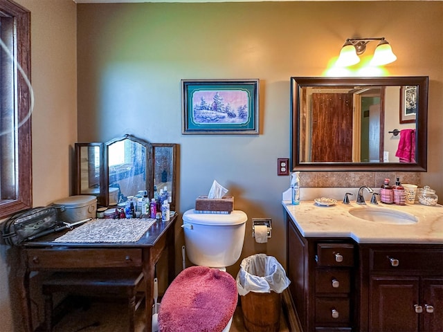 481 24th Rd NE, Dutton, MT 59433 - bathroom featuring vanity and toilet