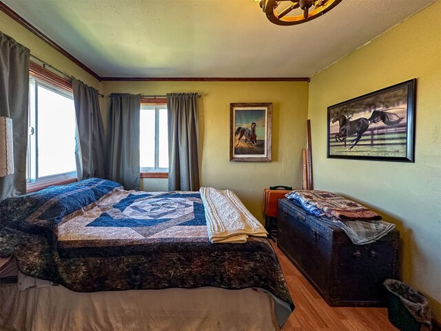 481 24th Rd NE, Dutton, MT 59433 - bedroom featuring wood finished floors