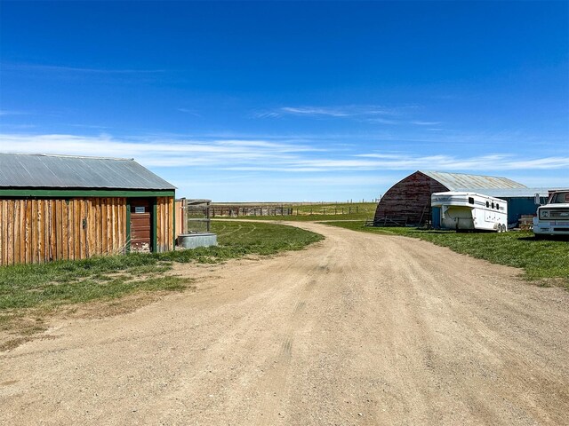 481 24th Rd NE, Dutton, MT 59433 - view of road