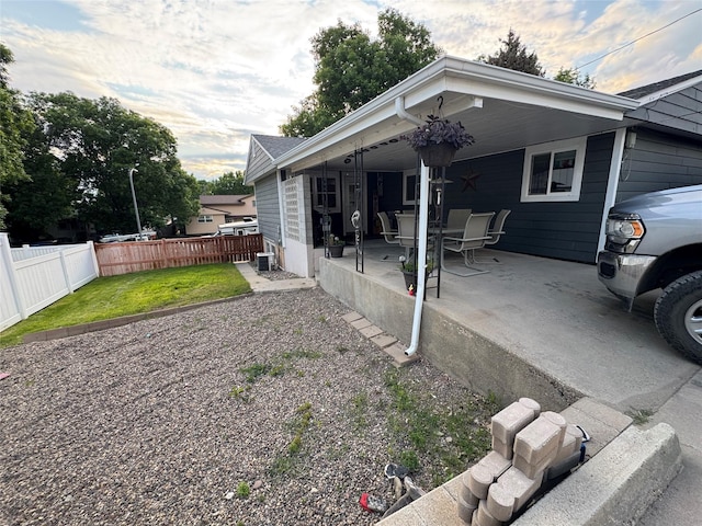 1631 Juniper Dr, Havre, MT 59501 - view of property exterior featuring a patio