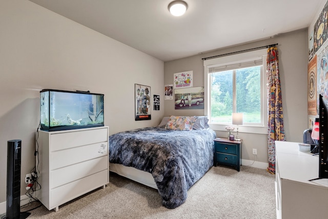 12800 Mill Creek Rd, Lolo, MT 59847 - bedroom featuring light carpet and baseboards