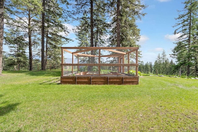 4357 Trumble Creek Rd, Columbia Falls, MT 59912 - view of yard featuring a garden
