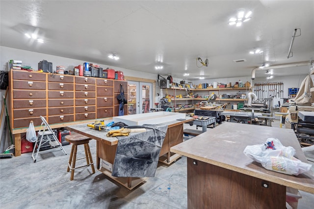 4357 Trumble Creek Rd, Columbia Falls, MT 59912 - garage with a workshop area