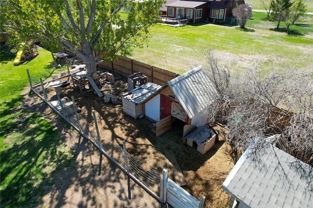 1021 Vallejo Rd, Helena, MT 59602 - view of yard featuring an outbuilding