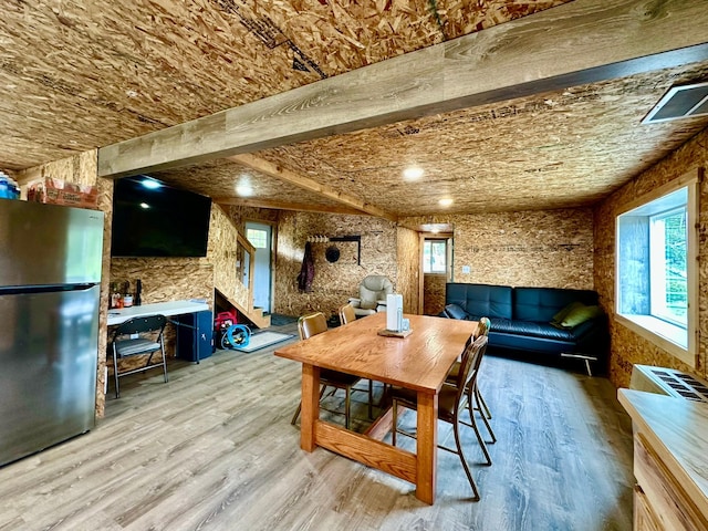 22 Indian Creek Rd, Townsend, MT 59644 - dining area with wood finished floors