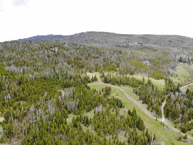 22 Indian Creek Rd, Townsend, MT 59644 - aerial view of property's location with a mountainous background and a heavily wooded area