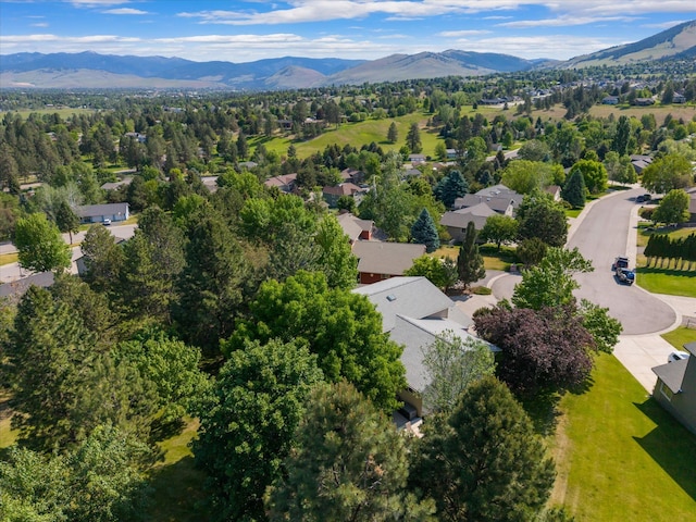 4750 Mark Ct, Missoula, MT 59803 - bird's eye view of a mountain backdrop