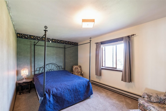 965 Ranch Ln, Kalispell, MT 59901 - carpeted bedroom with a baseboard heating unit