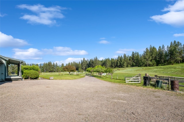 965 Ranch Ln, Kalispell, MT 59901 - view of yard with a view of rural / pastoral area