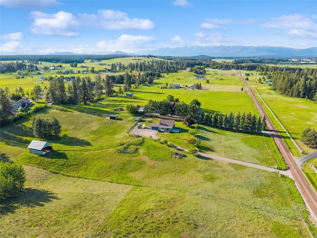 965 Ranch Ln, Kalispell, MT 59901 - view of rural area with a mountainous background