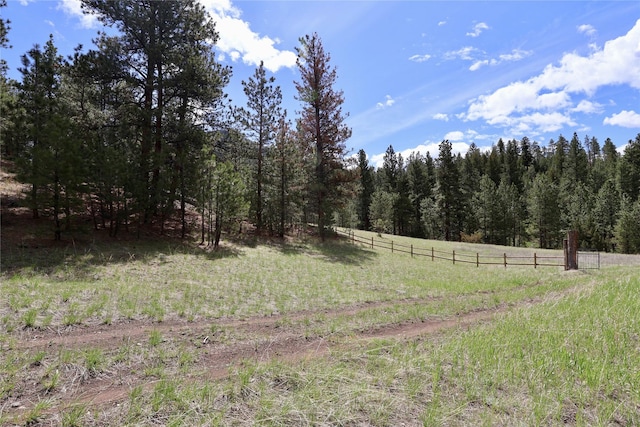 208 Paul Creek Ln, Cascade, MT 59421 - view of yard featuring a view of countryside and a wooded view