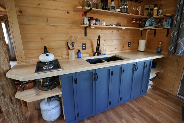 208 Paul Creek Ln, Cascade, MT 59421 - indoor bar with light wood finished floors