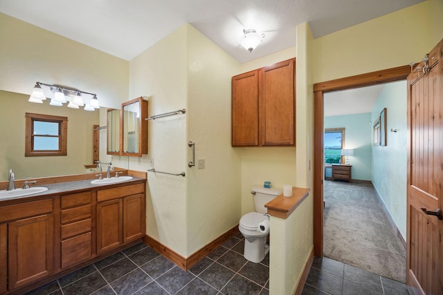 1399 Mackinaw Loop, Somers, MT 59932 - bathroom with double vanity and tile patterned floors