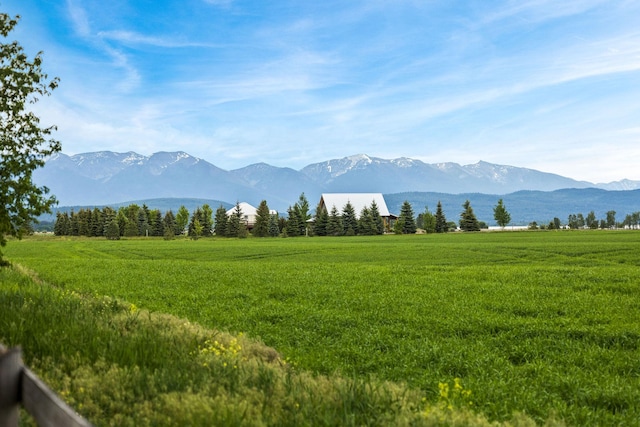 1399 Mackinaw Loop, Somers, MT 59932 - mountain view featuring rural landscape