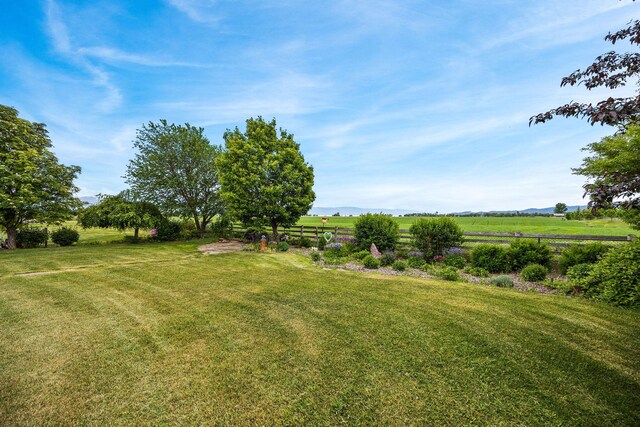 1399 Mackinaw Loop, Somers, MT 59932 - view of grassy yard with a rural view