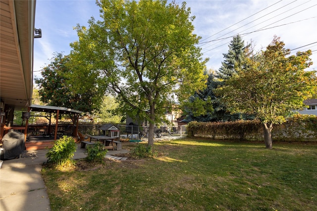 1511 E Broadway St, Helena, MT 59601 - view of yard featuring a patio area