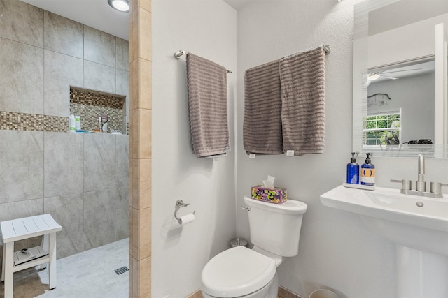 238 Red Fox Rd, Lolo, MT 59847 - full bathroom featuring a walk in shower and toilet
