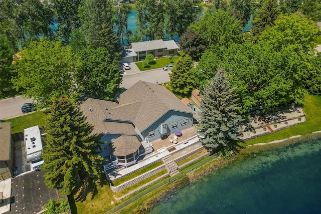 238 Red Fox Rd, Lolo, MT 59847 - aerial view of property and surrounding area featuring a large body of water