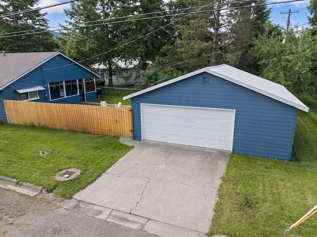 1108 4th Ave W, Columbia Falls, MT 59912 - view of detached garage