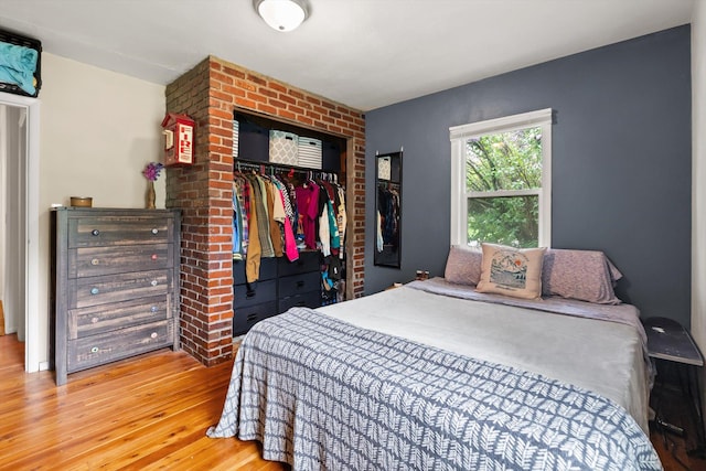 1108 4th Ave W, Columbia Falls, MT 59912 - bedroom with wood finished floors and a closet