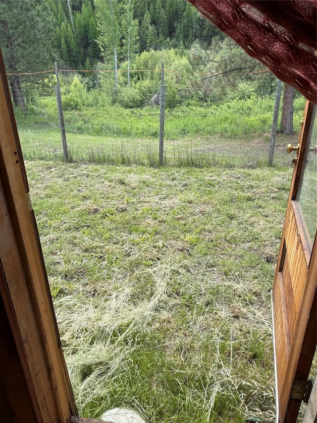 63450 US Highway 2, Libby, MT 59923 - view of yard featuring a wooded view