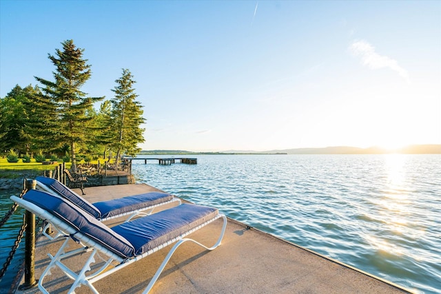 34777 Compass Ln, Polson, MT 59860 - dock area with a water view