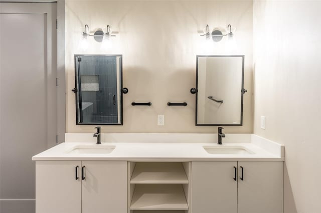 968 Colorado Avenue A And B, Whitefish, MT 59937 - bathroom with double vanity