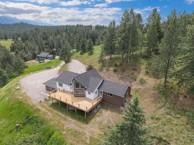35280 Bennington Ln, Polson, MT 59860 - view of subject property with a forest
