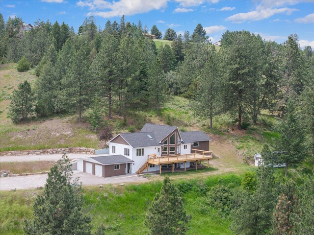 35280 Bennington Ln, Polson, MT 59860 - view from above of property