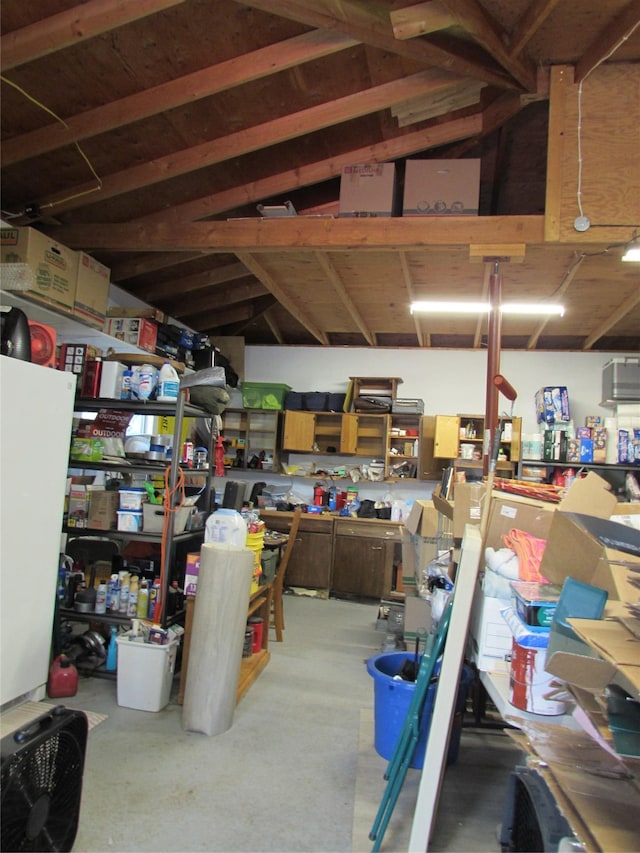 706 49th St S, Great Falls, MT 59405 - below grade area featuring a workshop area
