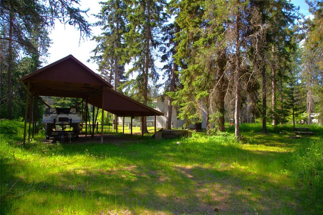 189 Dawn Dr, Columbia Falls, MT 59912 - view of yard