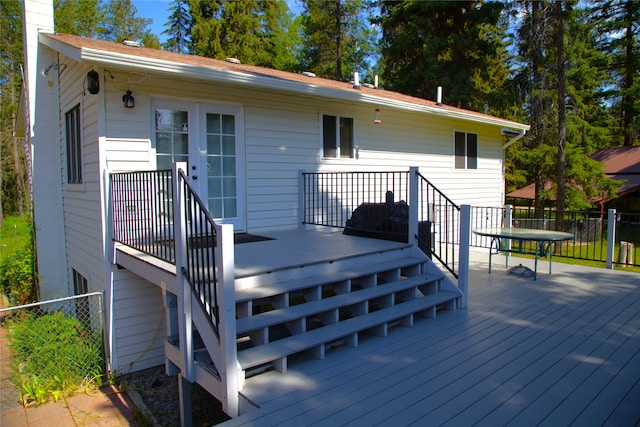 189 Dawn Dr, Columbia Falls, MT 59912 - deck with stairs
