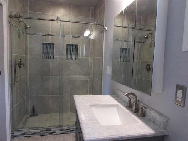 2323 3rd Ave S, Great Falls, MT 59405 - bathroom featuring a shower stall and vanity