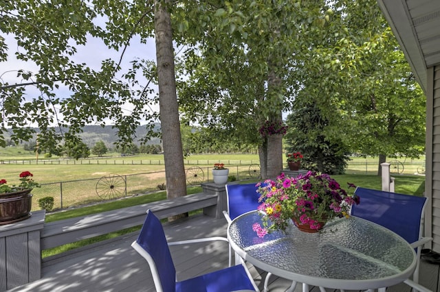 10190 Kona Ranch Rd, Missoula, MT 59808 - view of patio / terrace with outdoor dining space