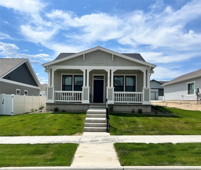2883 Adam Run Ave, Helena, MT 59601 - view of front of house featuring board and batten siding and covered porch