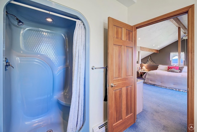 3380 Moulton Reservoir Rd, Butte, MT 59701 - detailed view of carpet floors and a baseboard heating unit