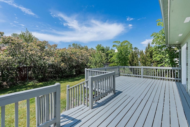 2249 Canvasback Ct, Kalispell, MT 59901 - view of wooden deck