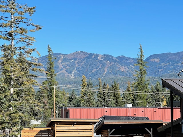 1331 Nelson Lane Cabins H & I, Whitefish, MT 59937 - view of mountain backdrop