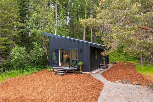135 Gamma Rd, Hungry Horse, MT 59919 - view of outbuilding with a view of trees