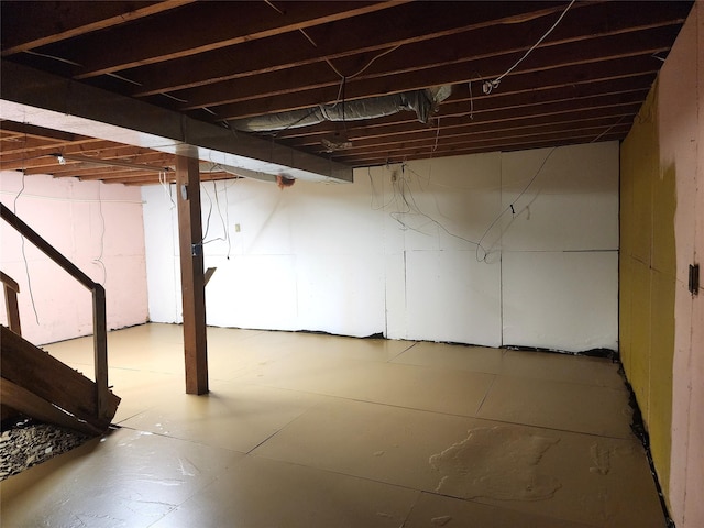 137 Amber Rd, Troy, MT 59935 - view of unfinished below grade area