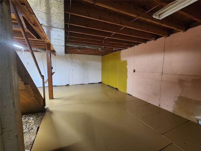 137 Amber Rd, Troy, MT 59935 - view of unfinished below grade area